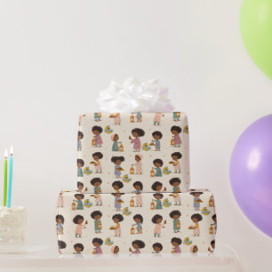Rouleau de papier cadeau Eid Mubarak – Célébration