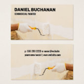 Rouleau de peinture | Peintre commercial (Devant & derrière)