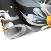 Rouleau Papier Cadeau Mariage personnalisé (Coin rond)