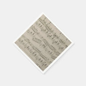 Roulement de serviettes en papier de valse (Coin)