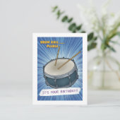 Roulement de tambour s'il vous plaît ! Carte d'ann (Debout devant)