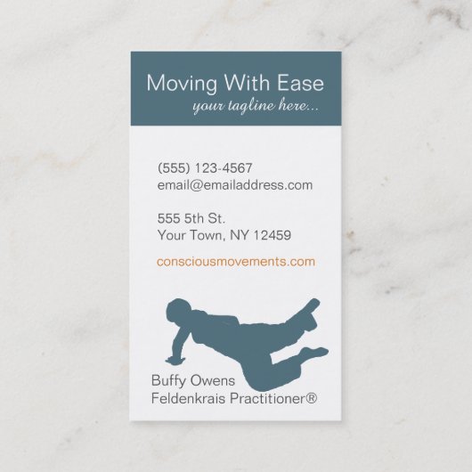 Roulement sur des cartes de visite de répétition (Dos)