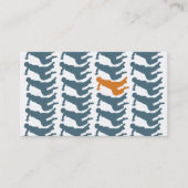 Roulement sur des cartes de visite de répétition (Devant)