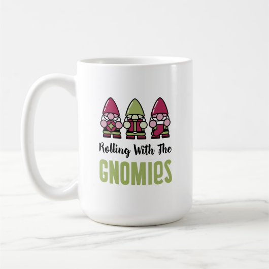 Rouler Avec La Mug De Café Gnomies (Gauche)