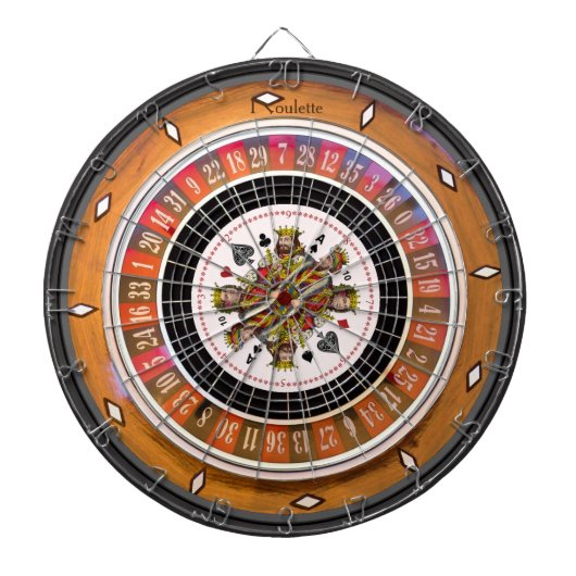 Roulette Dartbord (Voorkant)