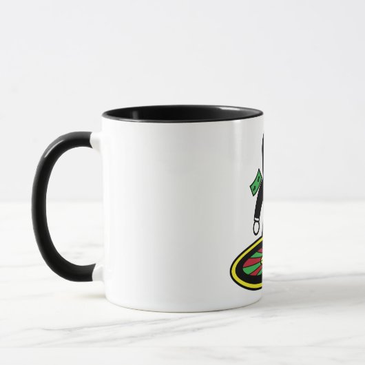 Roulette Dealer Mug (Gauche)