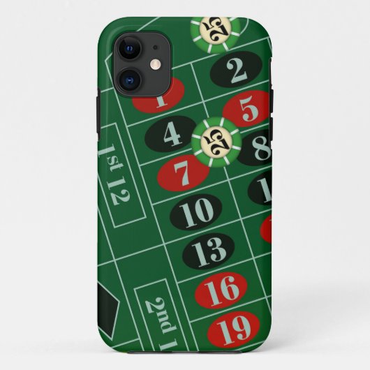 Roulette Iphone personnalisé 5 Coque (Dos)