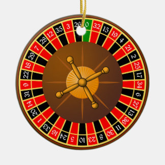 roulette keramisch ornament