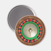 Roulette magneet (Voorkant / Achterkant)