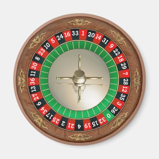 Roulette magneet (Voorkant)