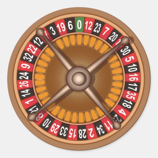 Roulette Roulette autocollants (Devant)