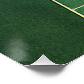  Roulette Table Casino Game, Gambling Chips Perfect Poster (Hoek)