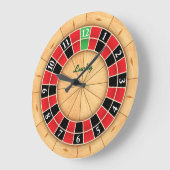 Roulette-wandklok Grote Klok (Hoek)