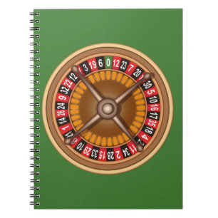 Roulette Wheel aangepast notitieboek
