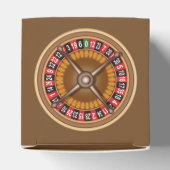 Roulette Wheel, aangepast vak Bedankdoosjes (Bovenkant)