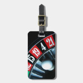 Roulette Wheel Bagagelabel (Voorkant verticaal)