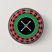 Roulette Wheel Button Badge (Voorkant)
