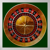 Roulette Wheel Poster (Voorkant)