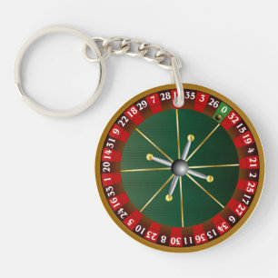 Roulette Wheel Sleutelhanger