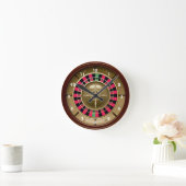 Roulette Wheel Wall Clock Ronde Klok (Huis)