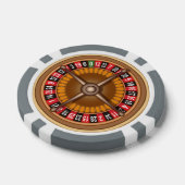 Roulette Wiel aangepaste poker chips (Enkel)