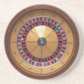 Roulette-wielonderzetter Zandsteen Onderzetter (Voorkant)