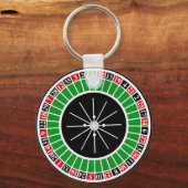 ROULETTERWIEL SLEUTELHANGER (Voorkant)