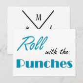 Roulez avec les Punches, Carte d'Affirmation Quoti (Devant / Derrière)