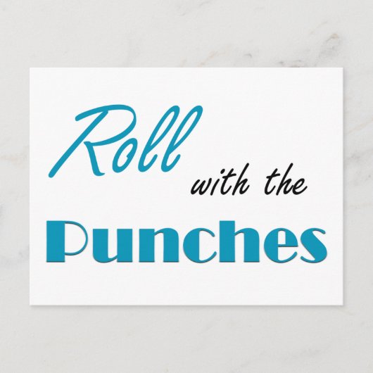 Roulez avec les Punches, Carte d'Affirmation Quoti (Devant)