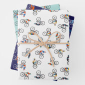 Roulez pour gagner du papier d'emballage pour bicy (En situation)