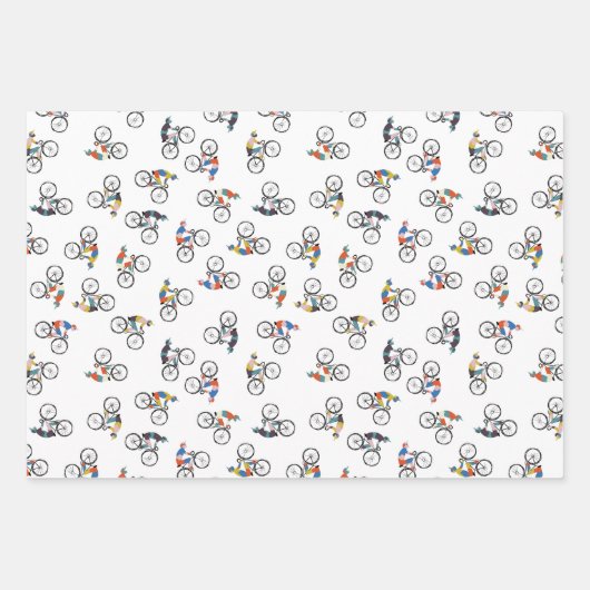 Roulez pour gagner du papier d'emballage pour bicy (Devant)