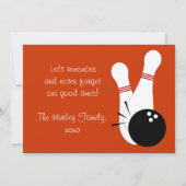 Roulons invitation de partie (Dos)