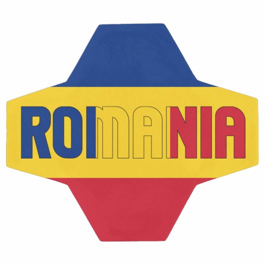 Roumanie Drapeau patriotique (Plat)