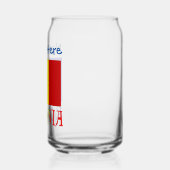 Roumanie et Roumanie Drapeau bleu Personnalisation (Gauche)