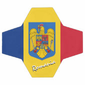 Roumanie Football & drapeau roumain / Sports (Plat)
