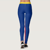 Roumanie leggings de mode, Drapeau roumain /sports (Dos)
