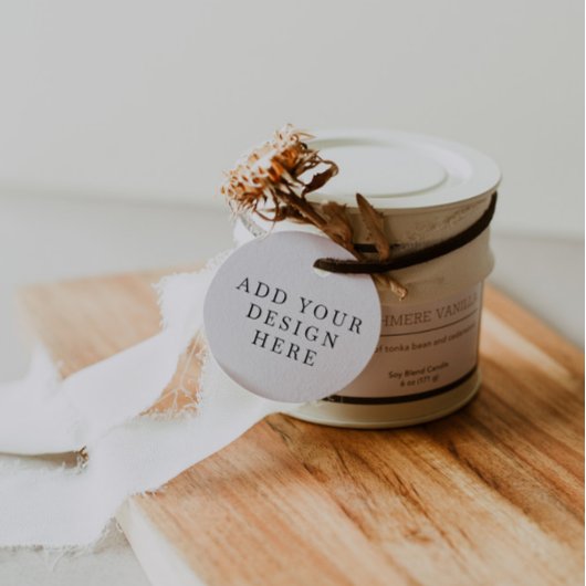 Round gunst Label afdrukken