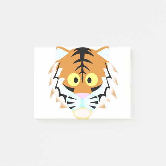 Round Head Tiger Post-it® Notes (Voorkant)