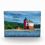 Round Island Lighthouse Fotoblokken (Voorkant)