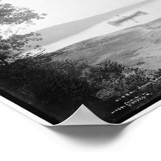 Round Lake, Adirondacks, New York, Canoeing Poster (Hoek)