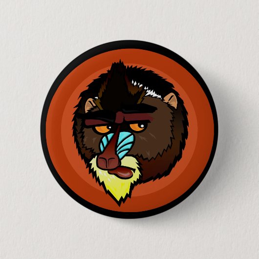 ROUND MANDRILL BUTTON (Voorkant)