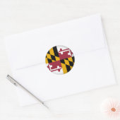 Round Maryland Ronde Sticker (Envelop)