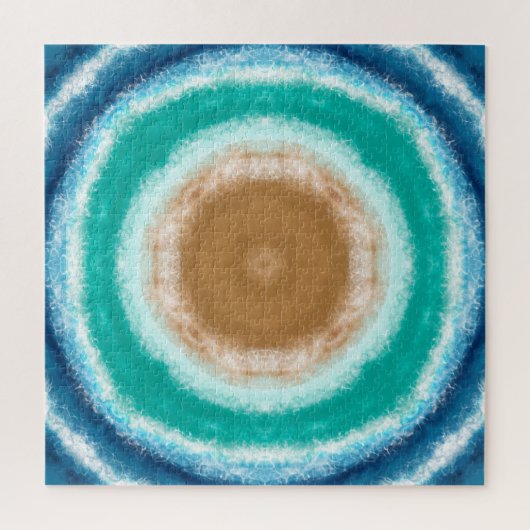 Round Ocean Waves Legpuzzel (Verticaal)