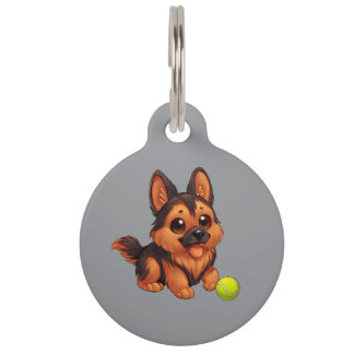 Round Pet Tag Huisdierpenning
