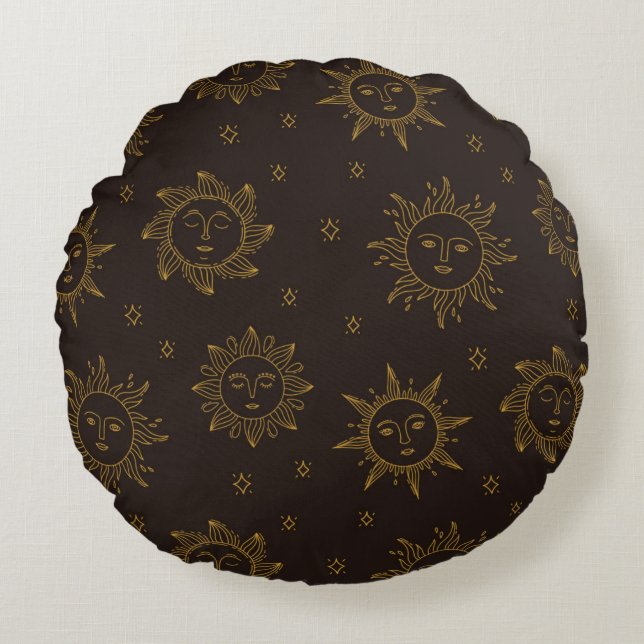Round Pillow design  Rond Kussen (Voorkant)