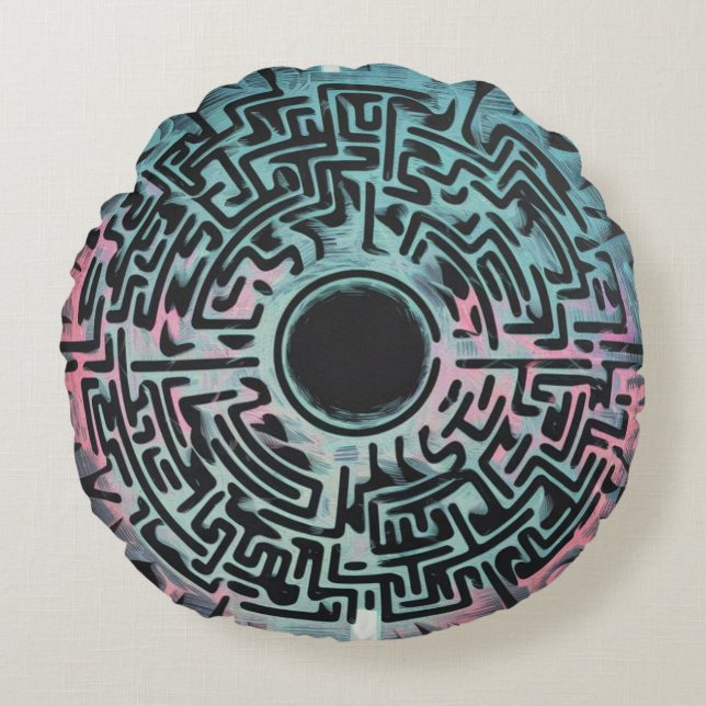 Round Pillow Rond Kussen (Voorkant)