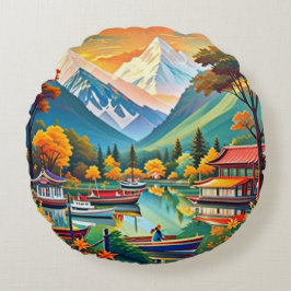 Round Pillow Rond Kussen