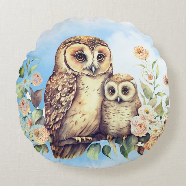 Round Pillow Rond Kussen (Voorkant)