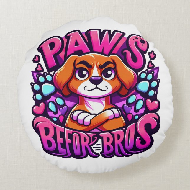 Round Pillow Rond Kussen (Achterkant)