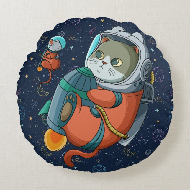 Round Pillow Rond Kussen (Voorkant)